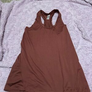 Women's Sleeveless Tank Top - Rust